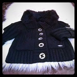 Guess sweater side 7/8 girls